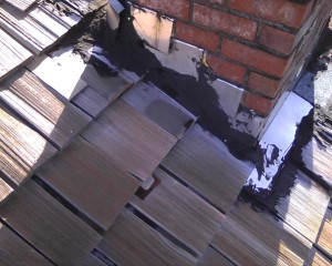 Chimney Leak Before